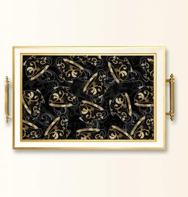 Üveg tálca, 38×24 cm – TPB9770