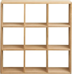 Natúr színű többszintes borovi fenyő fali polc 46 cm Moss – House Nordic