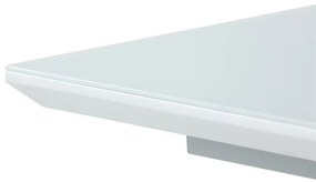 Bővíthető Étkezőasztal 160–210×90 cm, MDF, Fehér. HT-D1931 WT