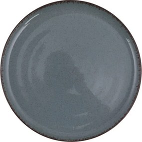 18 részes porcelán étkészlet kék