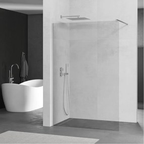 Mexen Kioto walk-in zuhanyfal - átlátszó üveg / króm profil - 100 cm (800-100-101-01-00)