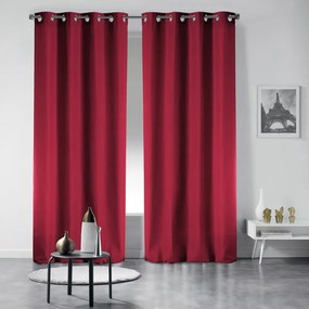 Piros sötétítő függöny 135x240 cm Occult – douceur d'intérieur