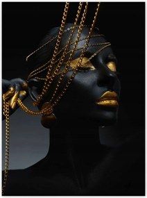 Poszterek 100x135 Arany ékszerek a kézben