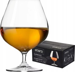 Krosno poharak 6x 550ml Konyak Pálinkához Balance Clasic Crystaline Glas