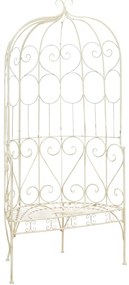 vidaXL fehér antik vas kerti pad 95 cm