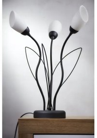 Jupiter 2065 - Asztali lámpa GLORIOSA 3xG9/14W/230V fekete