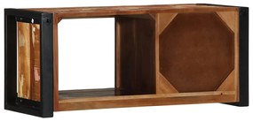 TV szekrény 80x30x35 cm tömörfa, újrahasznosított fa