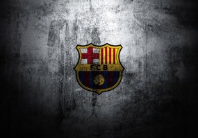 Poszter, Futball Club Barcelona, Fc Barcelona, Barca. Spanyolország.