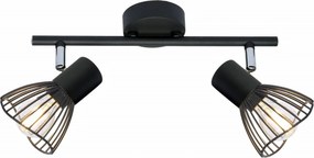 Candellux Fly 92-61898 Mennyezeti lámpa 2xE14 fekete fém IP20