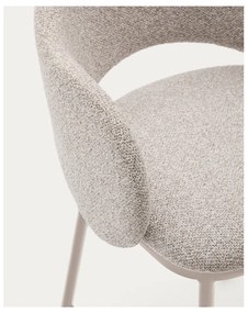 Elefántcsont színű bárszék (ülésmagasság 65 cm) Maina – Kave Home