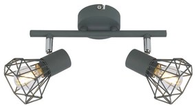 Spotlámpa VERVE 2xE14/40W/230V