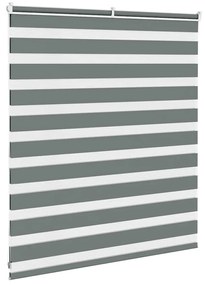 zebrafüggönnyel sötét szürke szövetszélesség 115,9cm poliészter