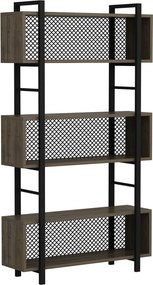 Still könyvespolc, dió, 90×25 cm