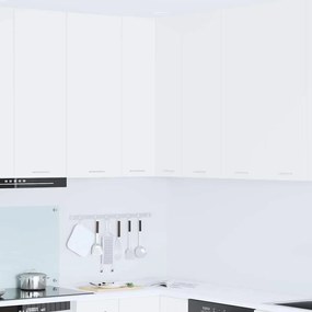 Függő szekrény polcokkal Riga Fehér 57 x 57 x 100 cm Faanyag