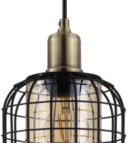 Eglo 43499 - Csillár zsinóron CHISLE 3xE27/40W/230V