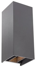 Redo 90636 - LED Kültéri lámpa SONNY 2xLED/5W/230V 2200/4000K IP54 antracit