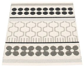 Szürke-krémszínű kültéri-beltéri szőnyeg 70x90 cm Asta Warm Grey – Pappelina