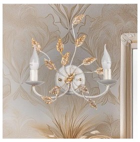 ONLI - Fali lámpa COLLANA 1xE14/6W/230V fehér/arany