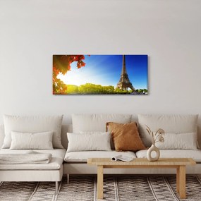 Kép - ősz Párizsban (120x50 cm)