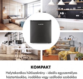 Klarstein Obsidian, hűtőszekrény, 46 l, zöldségrekesz