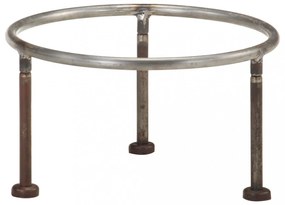 színes rusztikus vas tűztál Ø 40 cm