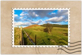 Poszterek 120x80 Tájkép réttel