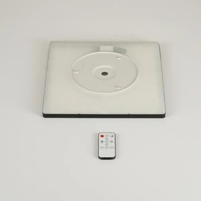 Brilagi - Dimmelhető LED világítótest ULTRA SLIM LED/18W/230V 30x30 cm fekete + távirányító