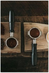 Poszterek 80x120 Kávé ínyenceknek Bronz