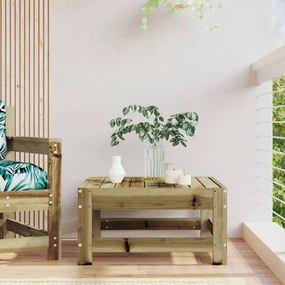 impregnált fenyőfa kerti lábzsámoly