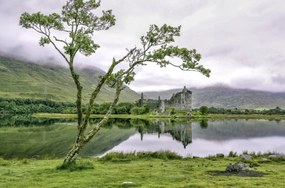 Poszter 86,4x56,8cm Kilchurn kastély, Assaf Frank