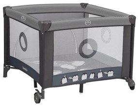 Lionelo - BONNIE szürke skandináv játszókeret