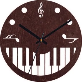 Wall Clock kotta és zongora - HORTO