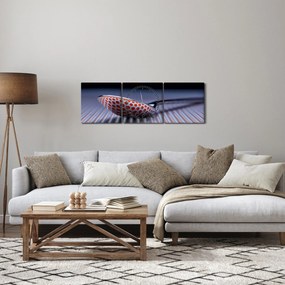 A visszaverődés képe (órával) (90x30 cm)