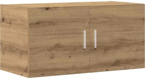 vidaXL kézműves tölgy színű szerelt fa faliszekrény 80 x 39 x 40 cm