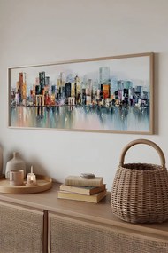 Artsmdfyty25-50120 keretezett MDF falikép, 50 x 120 cm