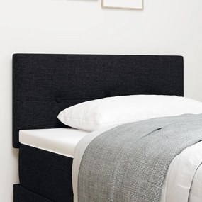 Fejtámla Gombos Bútorszövet Fekete 90 cm