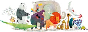 Óriás puzzle - Állati parádé, 36 db-os - Animal Parade