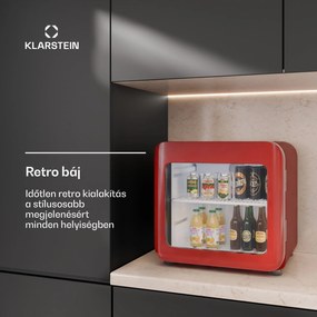 Klarstein Audrey Evo italhűtő | 39 x 38 cm | LED belső világítás | 75 W | 42 dB