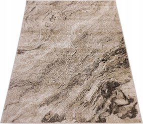 Szőnyeg 120x180 Bézs Modern Hálószoba Nappali Masszív Török Márvány