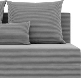 Nobu kanapé, kordbársony, szürke