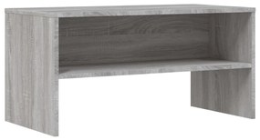 szürke sonoma szerelt fa TV-szekrény 80 x 40 x 40 cm