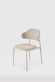 Krémszínű étkezőszék szett 4 db-os Adriel – Marckeric