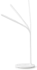 Nedis LTLGQ4M2WT - Dimmelhető lámpa vezeték nélküli töltéssel Qi LED/5,5W/230V 2700-6500K