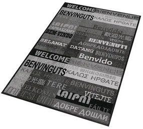 Notrax  Déco Design™ New Welcome beltéri takarítószőnyeg, 60 x 90 cm, szürke%
