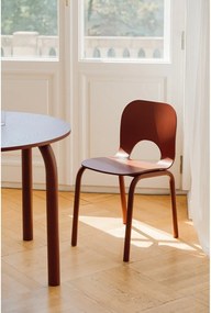 Piros étkezőszék Atto – noo.ma