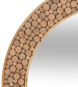 Atmosphera - Fali tükör ANOKI átm. 99 cm Eukaliptusz