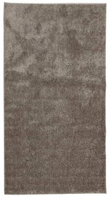 ISTAN szürke hosszú szálú fényes szőnyeg 80 x 150 cm