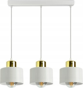 Mennyezeti lámpa Csillár Fehér Arany Roller BZ3 Led