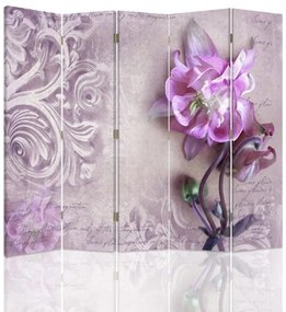 Gario Paraván Orchidea dekoráció Méret: 180 x 170 cm, Kivitelezés: Klasszikus paraván