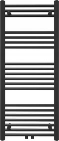 Fürdőszobai dekoratív létraradiátor Trm 1200x500 fekete